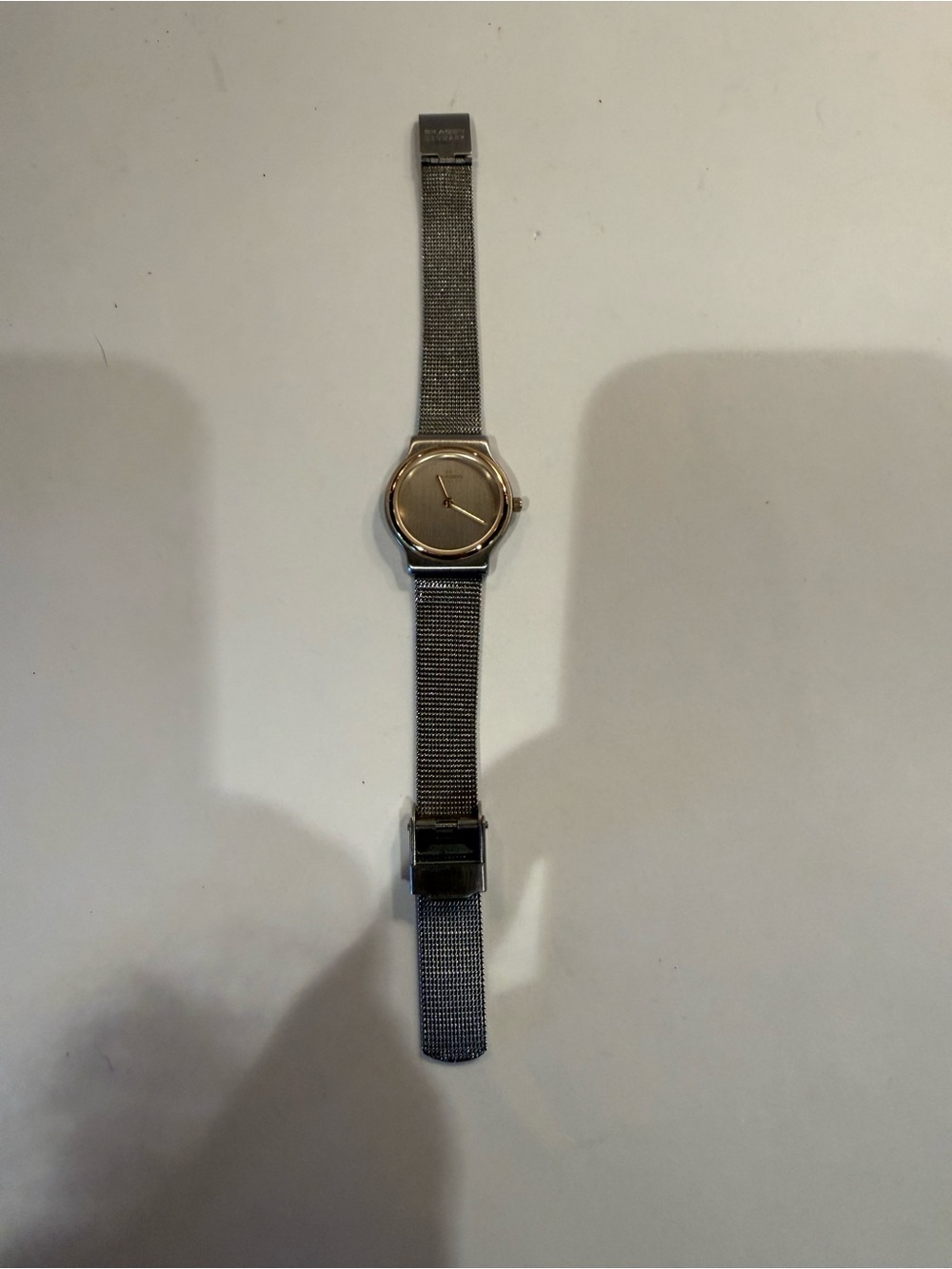 Skagen Silver Mesh Water Resistant Watch